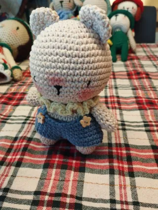 Muñeco Amigurumi Oso Tejido