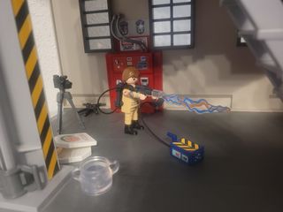 Cuartel Ghostbusters de Playmobil