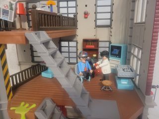 Cuartel Ghostbusters de Playmobil