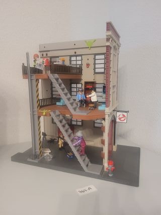 Cuartel Ghostbusters de Playmobil