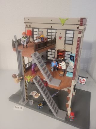 Cuartel Ghostbusters de Playmobil