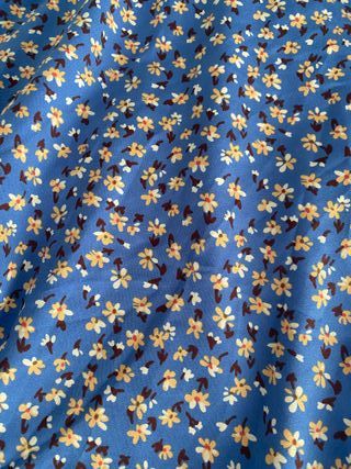 Abito estivo Shein floreale azzurro tg XS