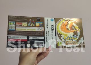 Caja Pokémon Edición Oro Heartgold