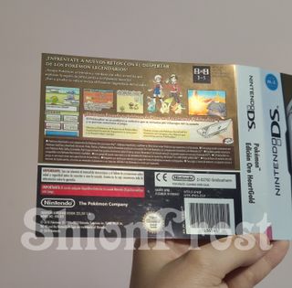 Caja Pokémon Edición Oro Heartgold