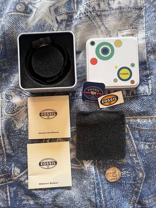 Reloj Fossil “Ana-Digi” Negro Perfecto