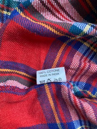 Camisa Vintage long-sleeved shirt Chemise. SZ: M