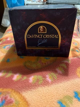 Coppa con piede in cristallo Da Vinci Crystal