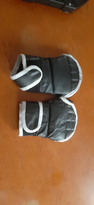 Juego de boxeo con guantes