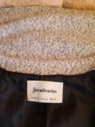 Stradivarius talla M-L Abrigo algodón