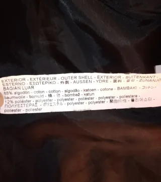 Stradivarius talla M-L Abrigo algodón