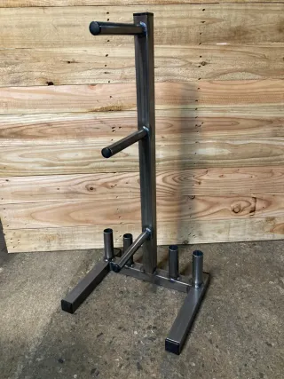 Soporte Discos de Pesas de 28 y 30 mm Decathlon