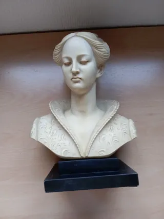 Figura de Arnaldo Giannelli mujer firmado 30cm