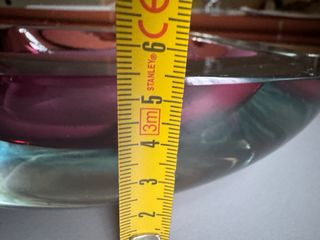 Ciotola/svuotatasche in vetro di Murano