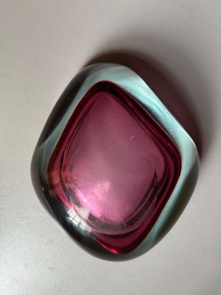 Ciotola/svuotatasche in vetro di Murano