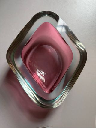 Ciotola/svuotatasche in vetro di Murano