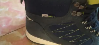 Botas de montaña niño/niña azul y amarillo