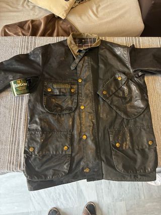 Chaqueta Barbour International verde oscuro