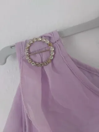 Vestido lila sin estrenar · Talla L · Verano