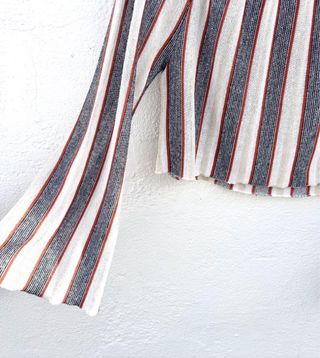 Camisa de rayas mujer manga larga