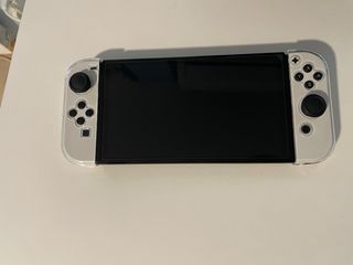 Nintendo Switch OLED Argento/Bianco + Giochi