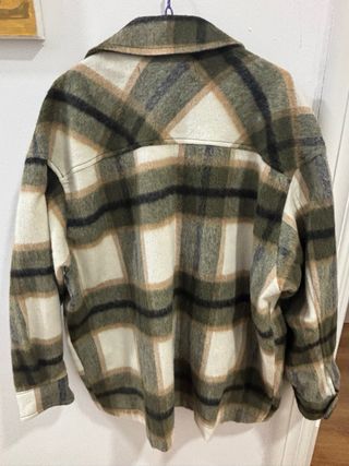 Sobrecamisa Zara cuadros