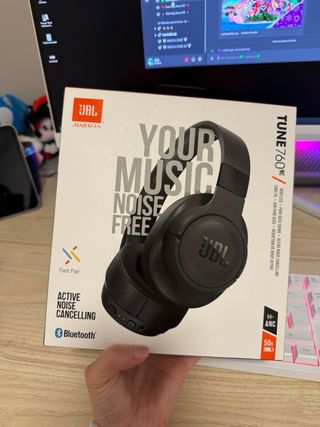 Auriculares JBL Tune 760 NC Negros