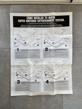 Super Nintendo con caja original