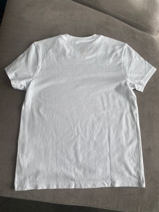 T-shirt Vans bianca stampa nera taglia XS