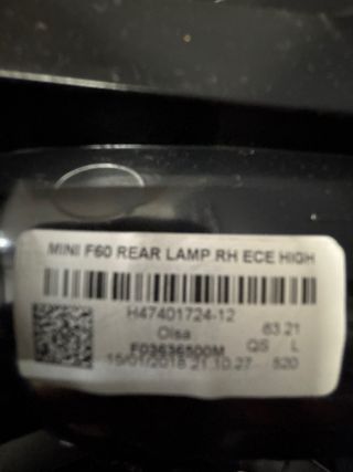 Piloto trasero MINI COUNTRYMAN