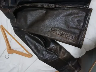 Cazadora Piel Hombre Marrón Auténtica