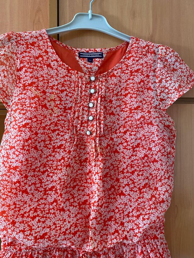 Vestido de niña estampado