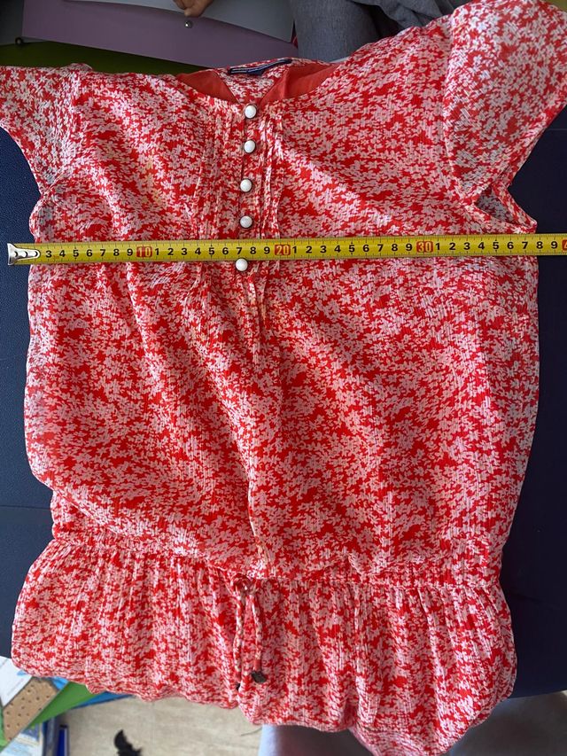 Vestido de niña estampado