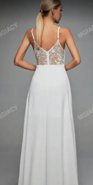 Vestido de Novia Largo Blanco