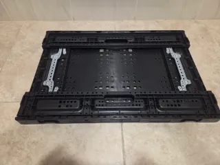 Caja Plegable Negra Plástico