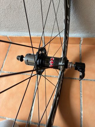 Ruedas Campagnolo Bora Ultra Carbono 35, tubular.