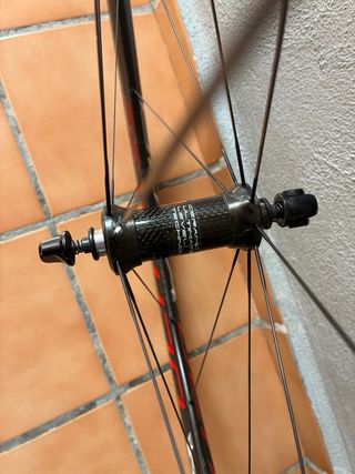 Ruedas Campagnolo Bora Ultra Carbono 35, tubular.