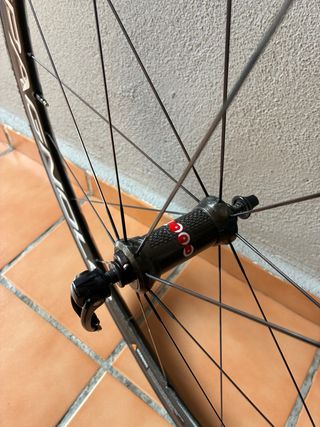 Ruedas Campagnolo Bora Ultra Carbono 35, tubular.