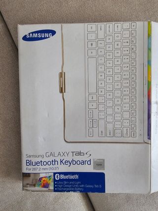 Samsung Galaxy Tab S con teclado 4G