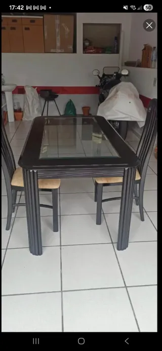 Mesa de comedor con 6 sillas