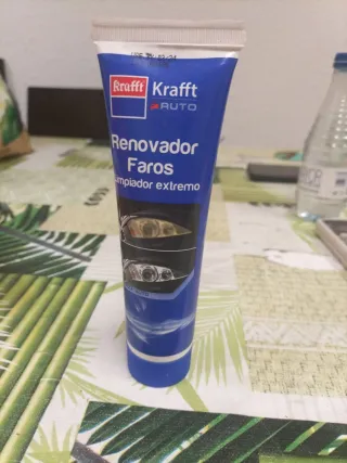 Renovador de Faros Krafft Limpiador Extremo