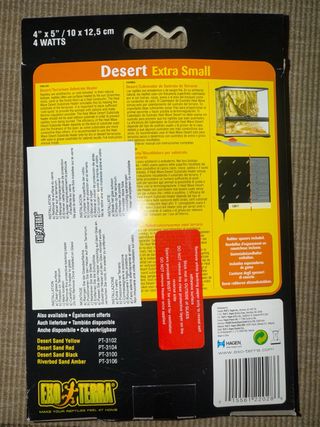 Exo Terra Heat Wave Desert Extra Small 4W