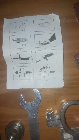 Adaptador universal para lijar amoladora