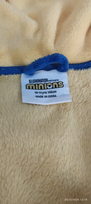 Pijama Entero Minions Talla M