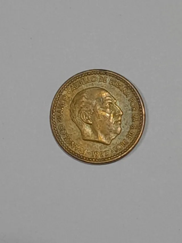 Moneda 1 Peseta 1975