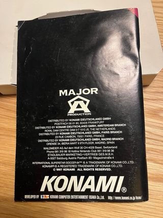 International Superstar Soccer 64 N64