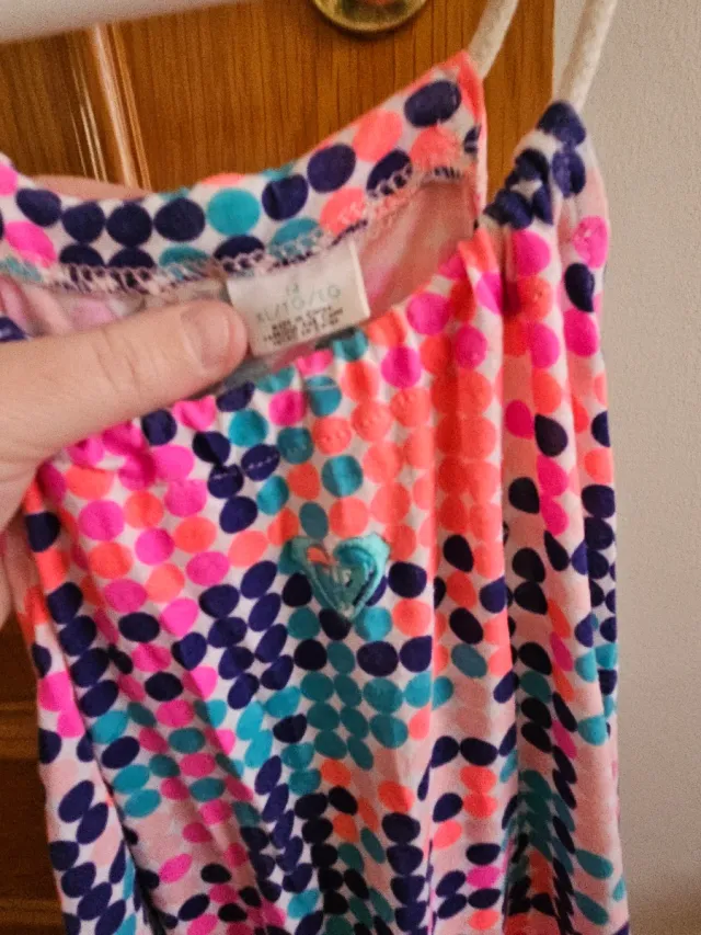 Vestido playero Roxy multicolor