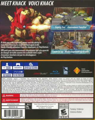 Knack 2 PS4 (PlayStation 4) Español Nuevo