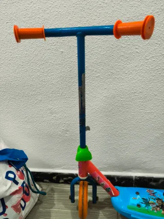 Patinete Patrulla Canina 3 ruedas