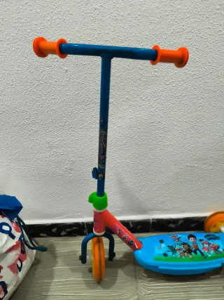 Patinete Patrulla Canina 3 ruedas