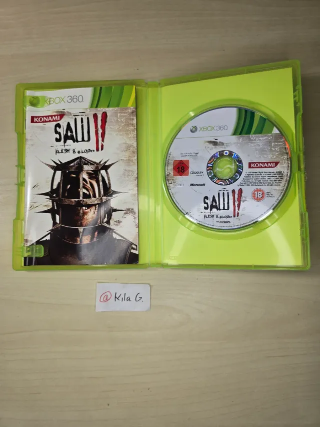 Saw 1 y 2 Xbox 360